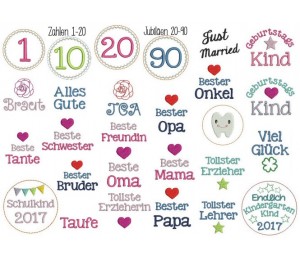 ITH Stickdatei - Orden